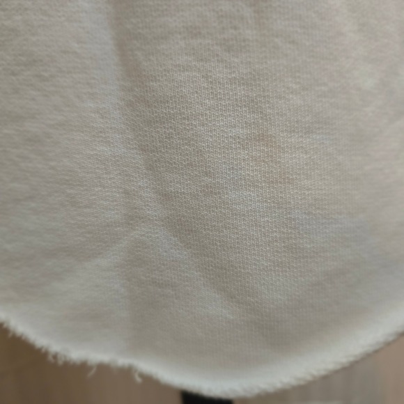 Frank & Eileen Tee Lab Women's XS Skirt White‎ Drawstring High Low Sweatshirt - Picture 12 of 13